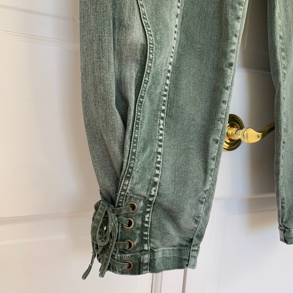 Ulla Johnson Green Kingston Cargo Jean, size 4 - Picture 13 of 16